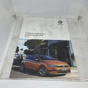 Genuine VW Polo AW Child seat technical specification booklet 6C6012720FA - Picture 1 of 2