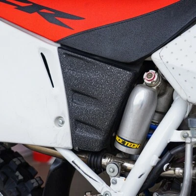 Black Air Box Guards 1992-1994 Honda CR250 Airbox Grip Tape Decal CR 250 250R - Image 1 of 3