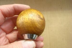  VINTAGE  ORIGINAL WOODEN SHIFT KNOB FORD CHEVY PLYMOUTH BUICK VW PORSCHE MG