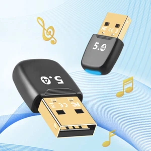 USB Bluetooth-Compatible 5.4 Adapter Driver Free for PC Laptop Computer - Photo 1/12
