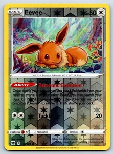 Eevee - Reverse Holo - Astral Radiance Pokemon 151 Card NM - Picture 1 of 1