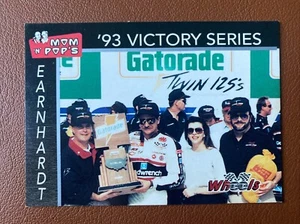 1993 Wheels Mom-N-Pop's #2 Dale Earnhardt NASCAR Racing Card Cary Global - Photo 1/2