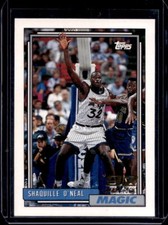 1992-93 Topps Shaquille O'Neal Rookie Card RC #362 Magic (A)