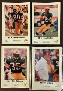 1985 GREENBAY PACKERS Police Team Set-LOFTON, LYNN DICKEY, ROGERS  K11021404