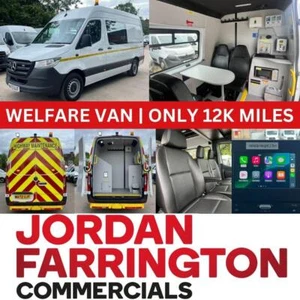 2022 72 REG MERCEDES BENZ SPRINTER 315 RWD EURO 6 WELFARE VAN **ONLY 12K MILES** - Picture 1 of 24