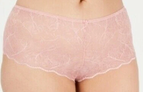 Inc International Concepts Women's Plus 2-pack Lace Boyshort Panties Pink 2x