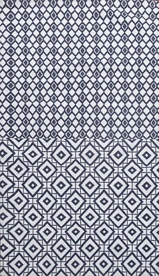 6x8 Geometric Modern Wool/ Silk Oriental Area Rug Hand-tufted Home Decor Carpet - Image 1 of 4