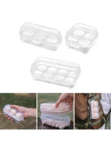 Covered Eggs Holder, Eggs Holder Fridge Eggs Storage Container, Fridge Eggs Tray - Picture 1 of 11