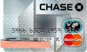 Chase Master Card Ex 01-09