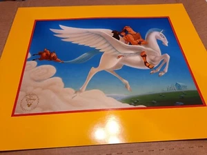 1997 Disney Store HERCULES Exclusive Commemorative Lithograph 11 x 14 New - Picture 1 of 5