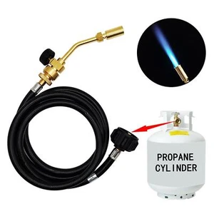 Propane Torch Weld Liquefied Propane Gas BBQ Torch Gas Plumbing Burner Torch - Picture 1 of 12
