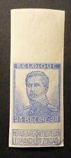 BELGIUM #105 IMPERF PROOF NH**CAN.SHIP$1.99 COMB.SHIPPING