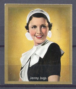 Jenny Jugo Vintage Trading Card Constantin Cigarettes Movie Pictures No.151