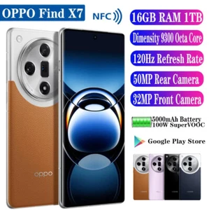 OPPO Find X7 5G Dimensity 9300 120Hz 50MP+50MP+64MP 100W Fast Charge 16GB+1024GB - Afbeelding 1 van 21