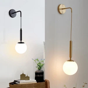 Bedroom Wall Light Glass Wall Lighting Hollway Wall Sconce Home Indoor Wall Lamp - Picture 1 of 20