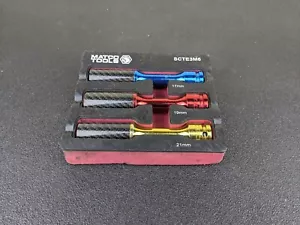 #bj680 Matco Tools SCTE3M6 1/2" DRIVE METRIC 6 POINT THIN WALL WHEEL SOCKET SET - Picture 1 of 15