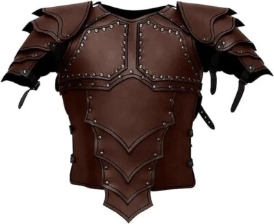 Armadura de pecho medieval para hombres Caballero vikingo Cinturón de pecho Armadura de guerrero Armadura Foto 1 de 3