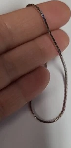 Avon Bracelet Silvertone Signed 7" - Picture 1 of 5