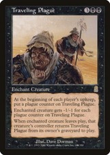 1 x Traveling Plague - Odyssey - LP - Magic The Gathering - MTG