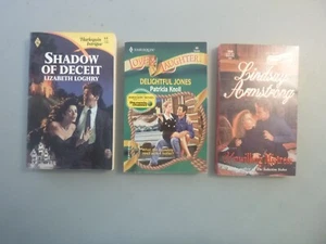 Harlequin Romance 3 books(Shadow of Deceit,Delightful Jones, Unwilling Mistress) - Picture 1 of 7