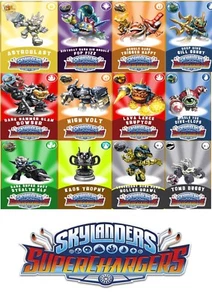 Skylanders NFC/Mifare Cards Superchargers  You Choose Buy 4 Get 1 Free - Picture 1 of 75