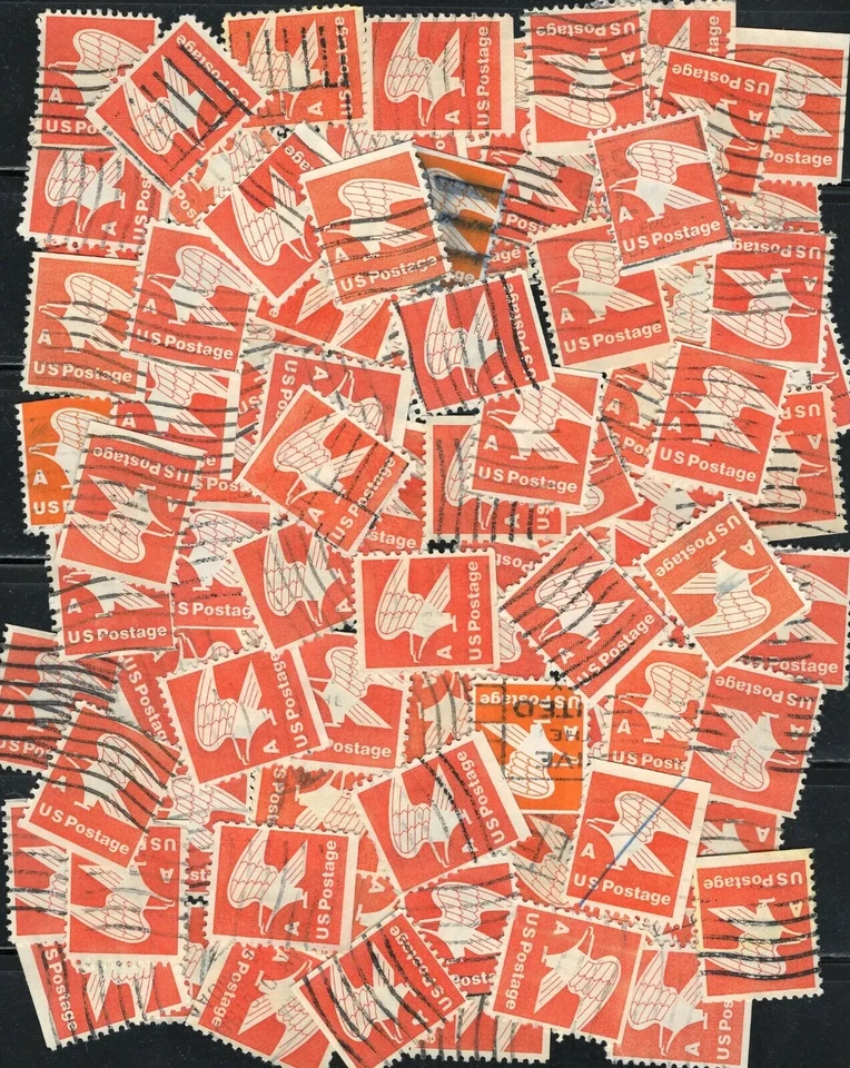 US X 50 Eagle Stamp SCOTT# 1736A (used) - Image 1 of 1