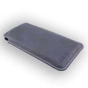 caseroxx Business-Line Case for ZTE Axon 7 Mini in blue made of faux leather - Picture 1 of 4