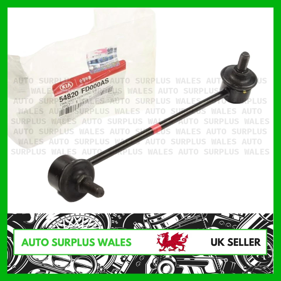 Nuevo estabilizador de varilla/puntal genuino delantero izquierdo compatible con 00-05 KIA Rio 54820FD000AS Foto 1 de 1