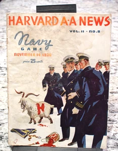 Harvard Vs Navy 1936 Program - Picture 1 of 5