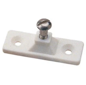 Sea Dog Nylon Deck Hinges 273251-1 White Base 7/8" x 2-7/16" Pair New - Picture 1 of 6