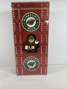 Minnesota MN Wild Hockey Handmade Unique Cribbage Board  SEE AD - Picture 1 of 13