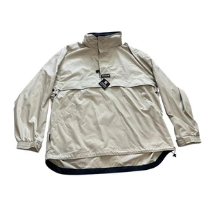 CHAPS Ralph Lauren Men's XL Gorpcore Pullover Windbreaker Jacket Hoodie NWT - Picture 1 of 8