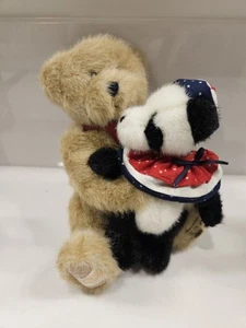 Boyds Bear Of The Month Frankie w/ Ben Patriotic Pals Plush #525/3000 July 2011 - Picture 1 of 8