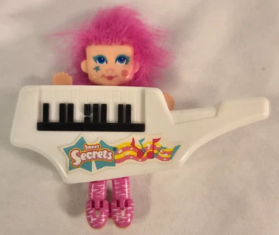 Vintage 1987 Sweet Secrets Rock 'N Lockets Tickle A. Keyboard by Galoob - Image 1 of 4