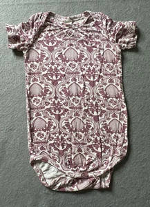 Kate Quinn Body Mädchen 6-12 Monate Paisley Mauve Bambus Stretchig Modern 2022 - Bild 1 von 5