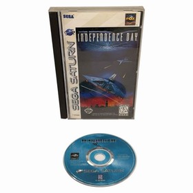 Independence Day (Sega Saturn, 1997) CIB Complete w/ Manual + Reg Card Tested