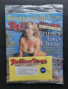 Rolling Stone Magazine Issue 883/884 December 6-13 2001 Britney Spears SEALED! - Picture 1 of 2