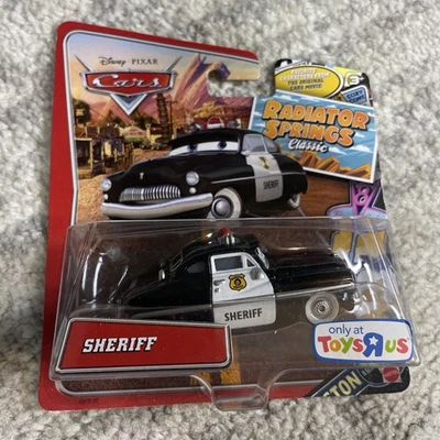 Molas de radiador clássicas Mattel Disney Pixar Cars Sheriff - Imagem 1 de 2