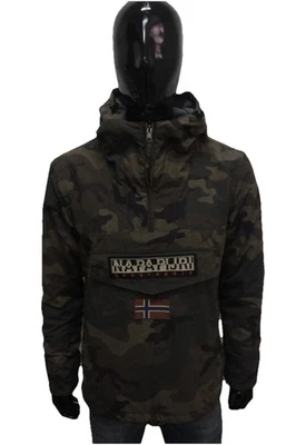 Napapijri Rainforest Uomo S Giacca Invernale Camouflage Jacket Camo Regular Fit Foto 1 de 4