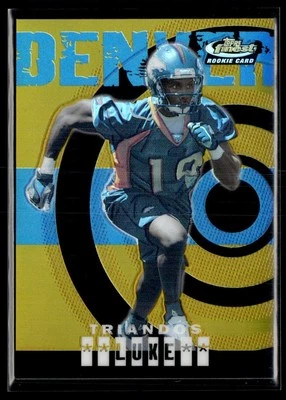 2004 Topps Finest Gold Refractors Triandos Luke RC 34/50 Denver Broncos #79 - Image 1 of 2