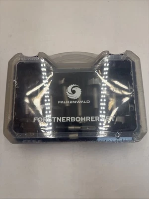 FALKENWALD® Forstnerbohrer Set 10-teilig (Ø 10-40 mm) mit Werkzeugkoffer & A - Bild 1 von 4