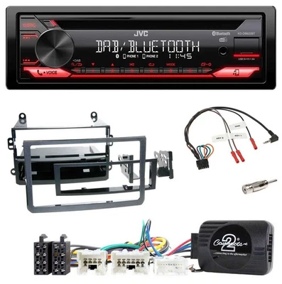 JVC CD DAB USB Bluetooth Steering Wheel Car Stereo for Nissan 350Z 05-08 Roadster 2005-2 - Image 1 of 4