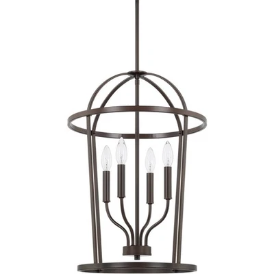 HomePlace by Capital Lighting 528541BZ CAJA ABIERTA Greyson Foyer Colgante Bronce Foto 1 de 2