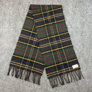 Vintage Scarf Scotland Authentic James Pringle Weavers Wool 52 x 11.5 Men Fringe - Picture 1 of 8