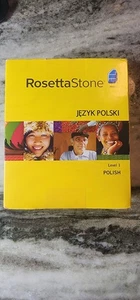 Rosetta Stone Polish Level 1 Complete (2 CD-ROM/4 Audio Discs/Headset/Booklets) - Picture 1 of 7