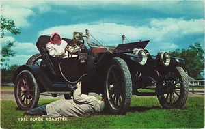 1912 - BUICK Roadster  -- Old Cars / Antique Automobiles Postcard - Picture 1 of 2