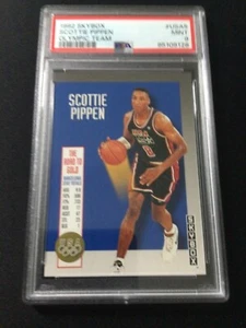 Skybox Olympic Team Scottie Pippen 1992~#US5 como nuevo PSA 9 EE. UU. Dream Team - Imagen 1 de 2