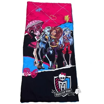 Saco de dormir Monster High 2012 de Idea Nuova - LA excelente estado Foto 1 de 4