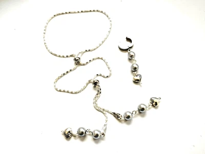 Paar Intim Schmuck Set Penis Schlinge Kette Klitoris Clip ohne Piercing Schmuck - Bild 1 von 4