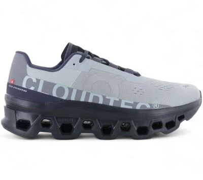 ON Running Cloudmonster - Hombre Zapatillas De Running Y Correr Gris NEU - Imagen 1 de 4